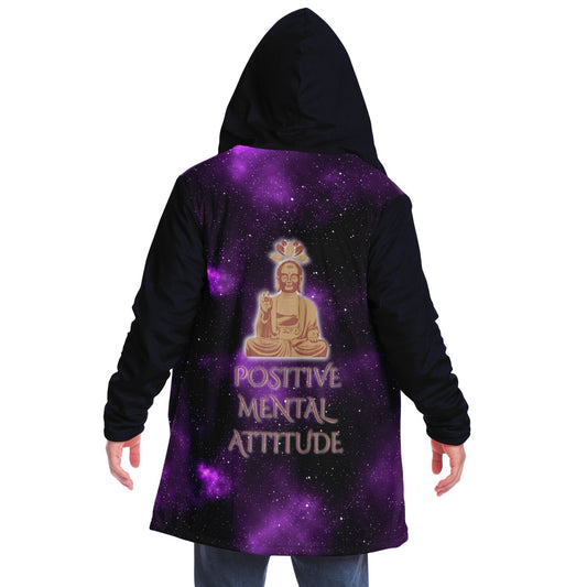 Positive Attitude Cloak (Purple Stars)